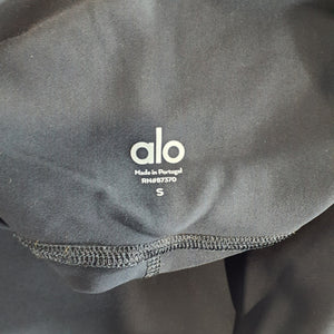 Alo Yoga Ripped Black Warrior Size S Leggings