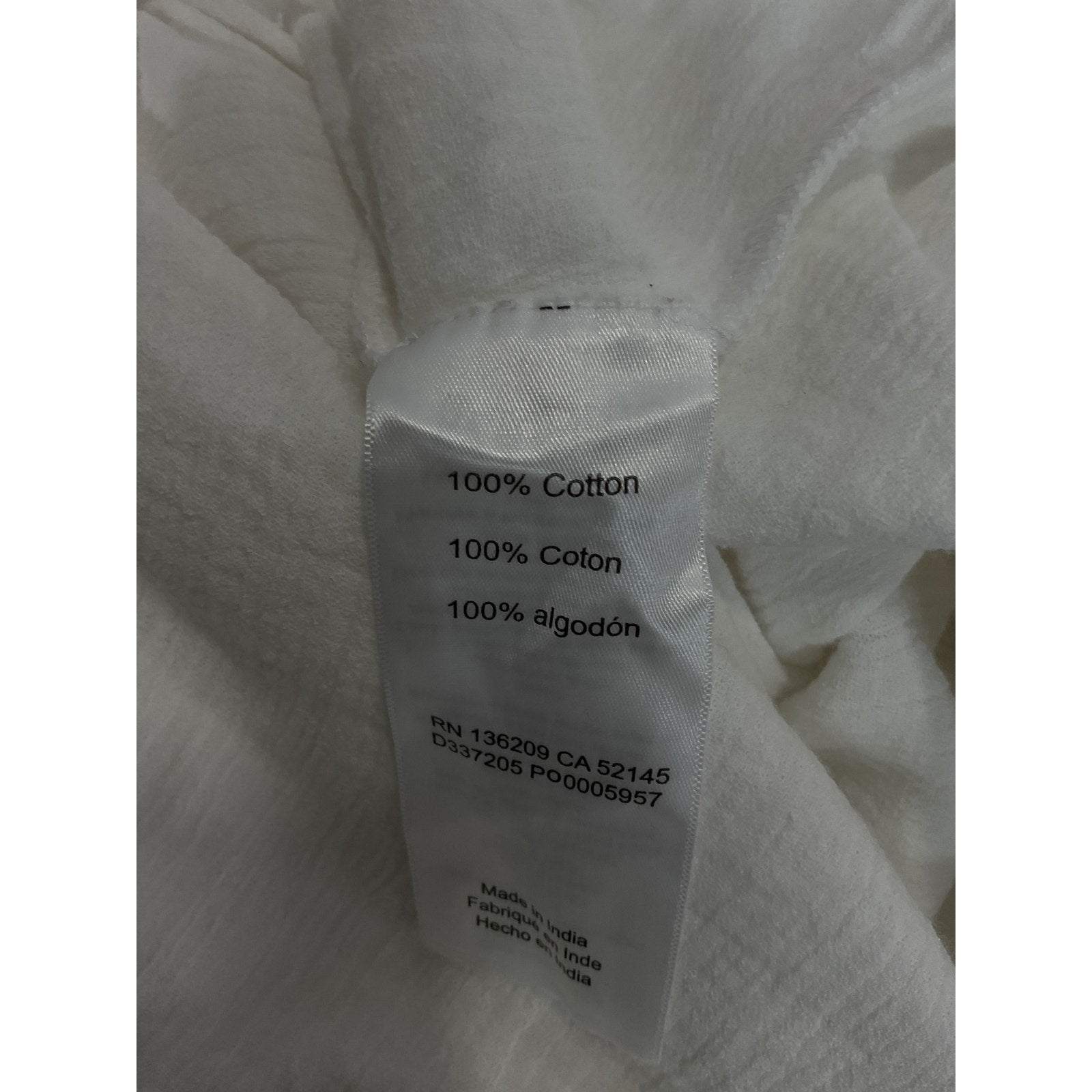 Hatch 'The Rosa' White Dress Size 1