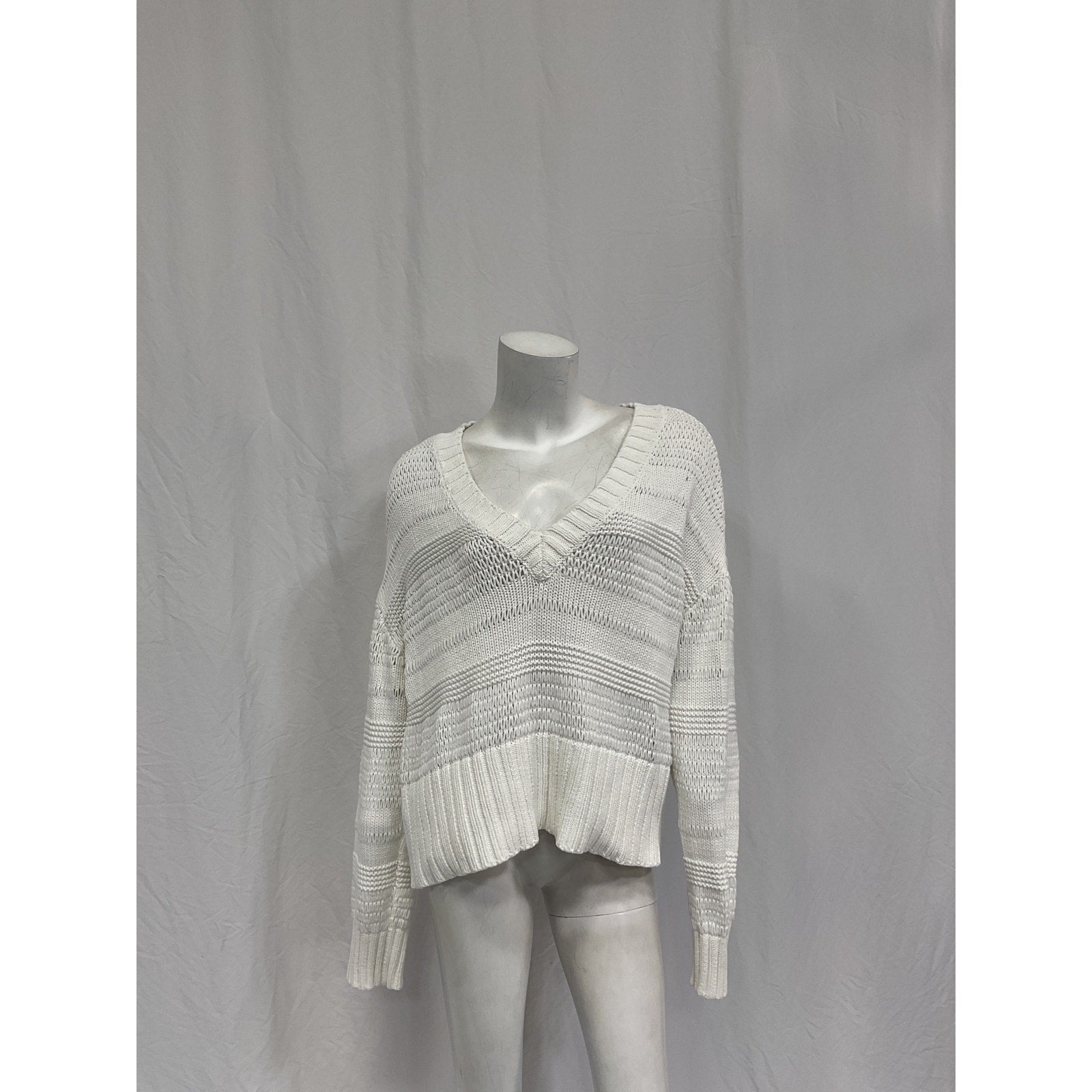 House Of Harlow 1960 'Conor' White Cotton Sweater Size XS