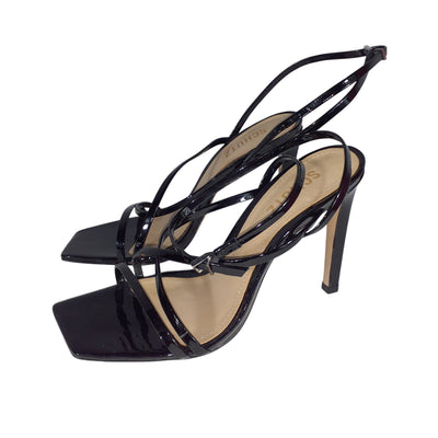 Schutz Strappy Black Bari Sandal Size 6.5