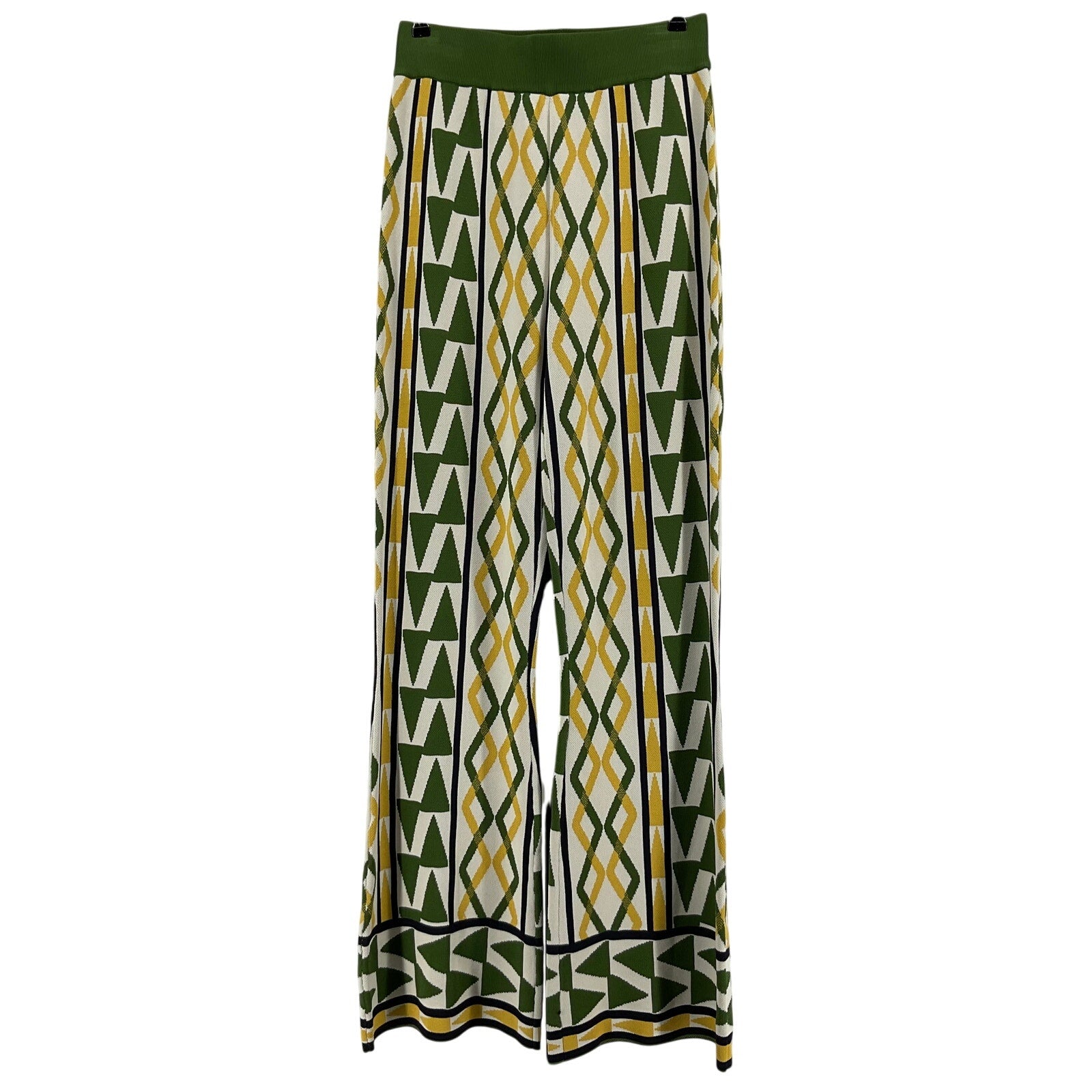 Misa Los Angeles 'Rialta' Green Viscose Pants Size M - NWT