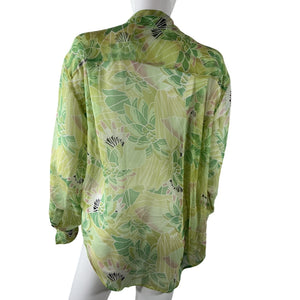 Equipment Silk Garden Multi Melanni Blouse Size M