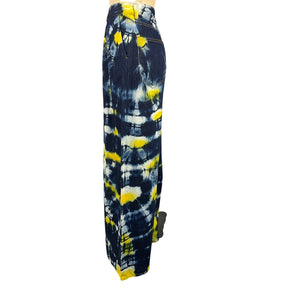 Alanui Tie-Dyed Blue Moonrise Denim Jeans Size 27