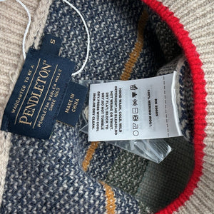 Pendleton Graphic Multicolor Merino Wool Crewneck Sweater Size S