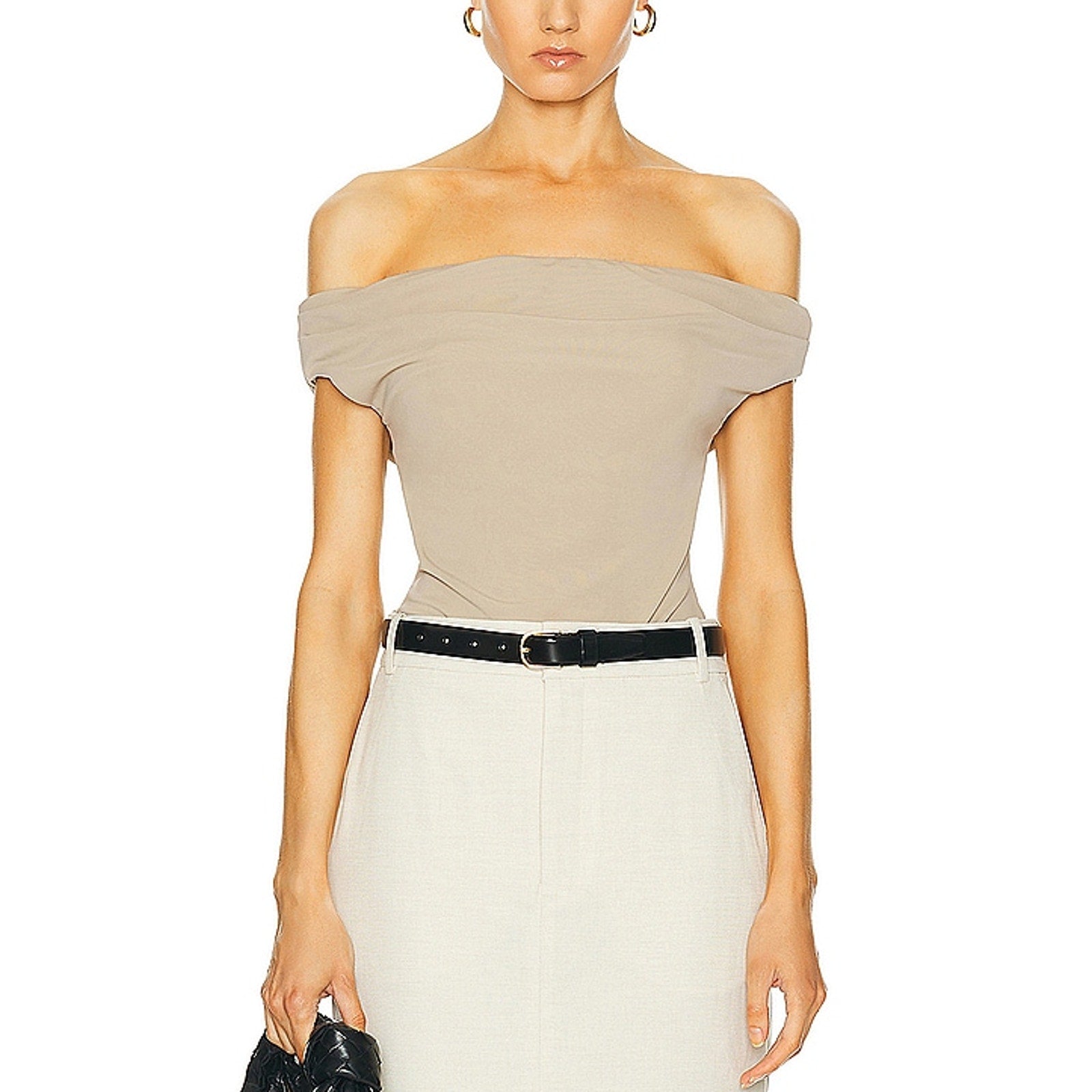 L'Academie By Marianna Tan 'Fio' Dropped Shoulder Blouse Top Size M