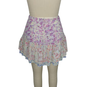 Loveshackfancy Ruffled Sweet Kisses Rhodes Skirt Size 4