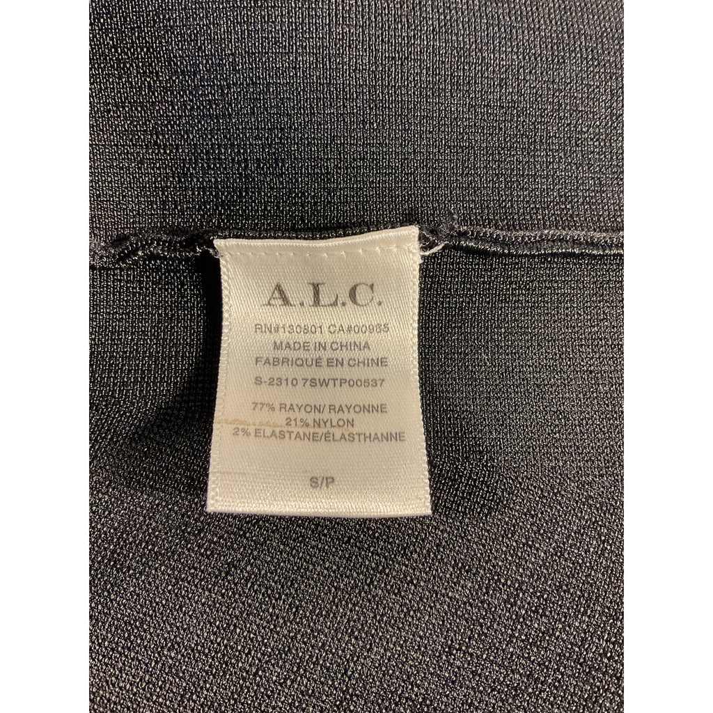 A.L.C. 'Eliza' Black Top Size S