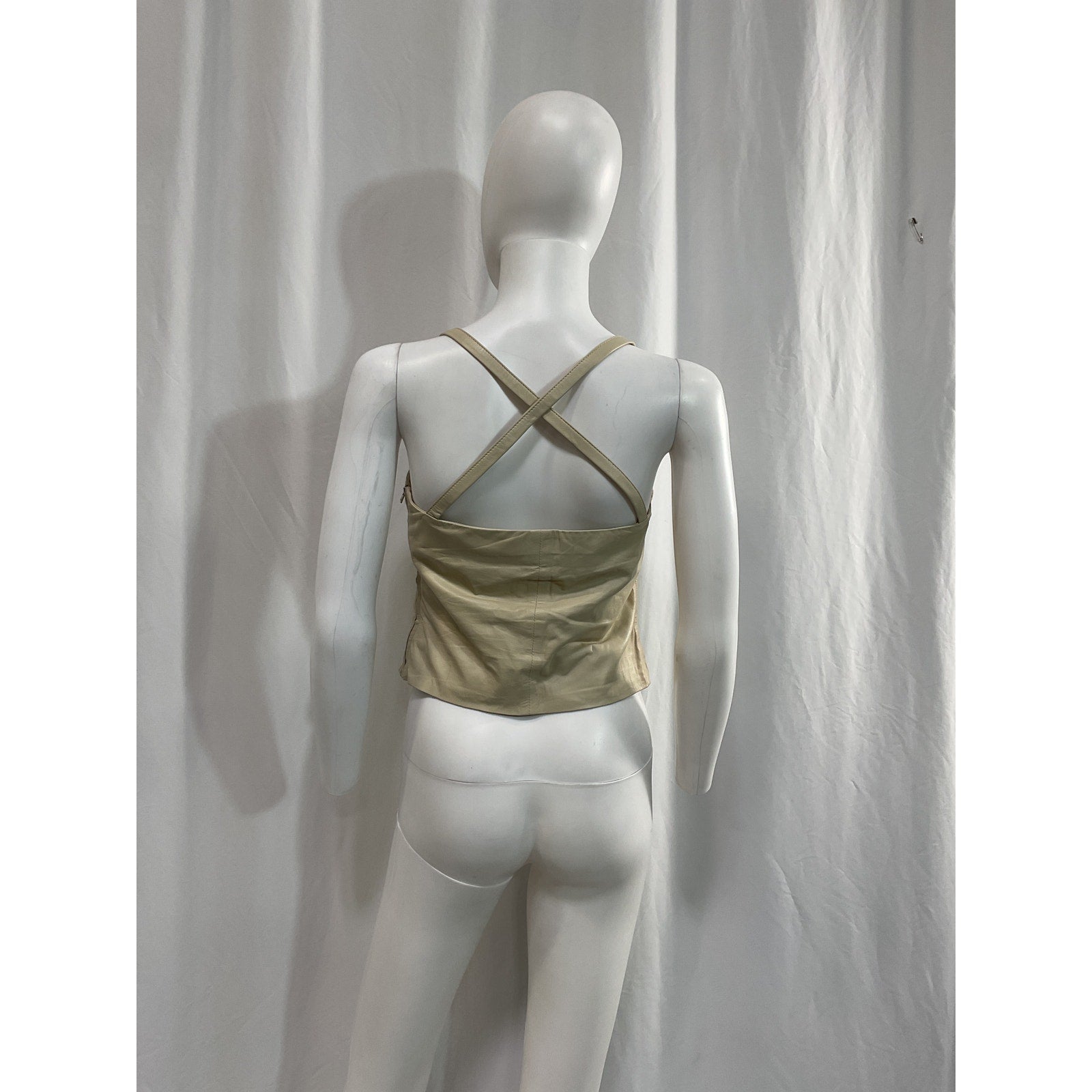 Iro Sleeveless Tan Sleeveless Top Size 4