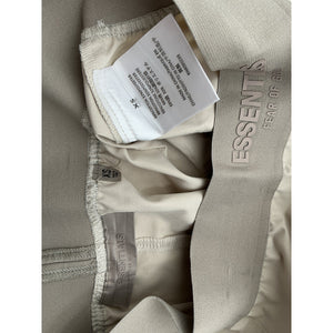Fear Of God Straight-Leg Cotton-Blend Beige Essentials Cargo Pants Size XS