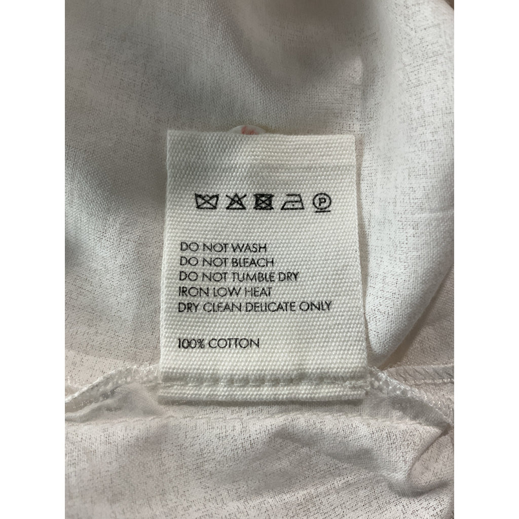 Jacquemus 'Agui' White Cotton Twisted Dress Size 32