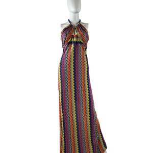 Alexis Vibrant Multicolor Vedette Dress Size S