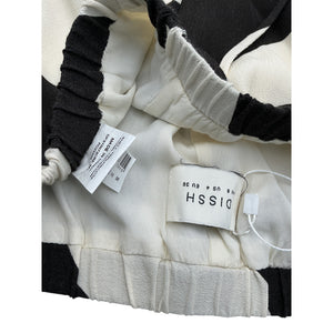 Dissh 'Nina' Black Viscose Drawstring Pant Size 4