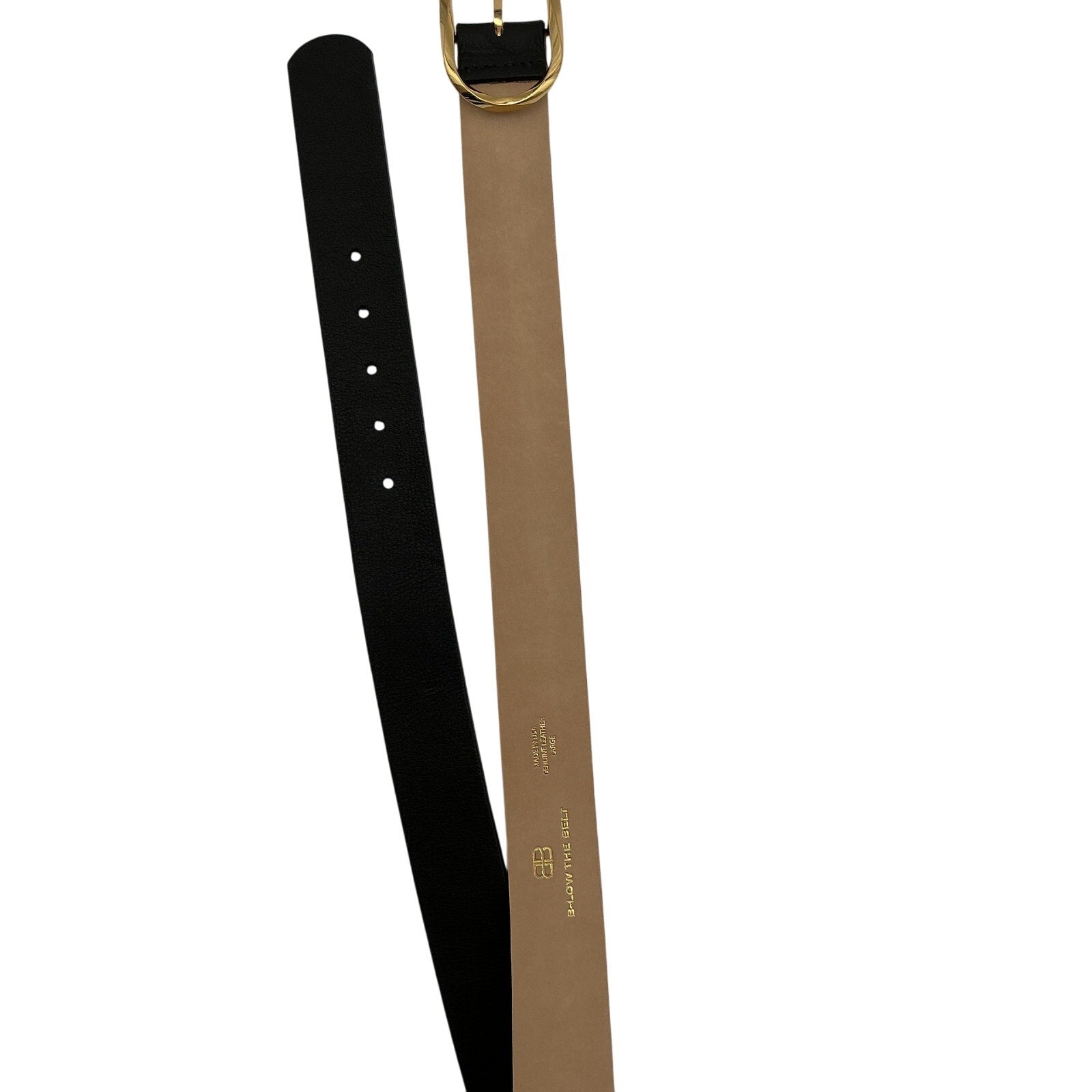 B-Low The Belt 'Kyra' Black Leather Belt Size L