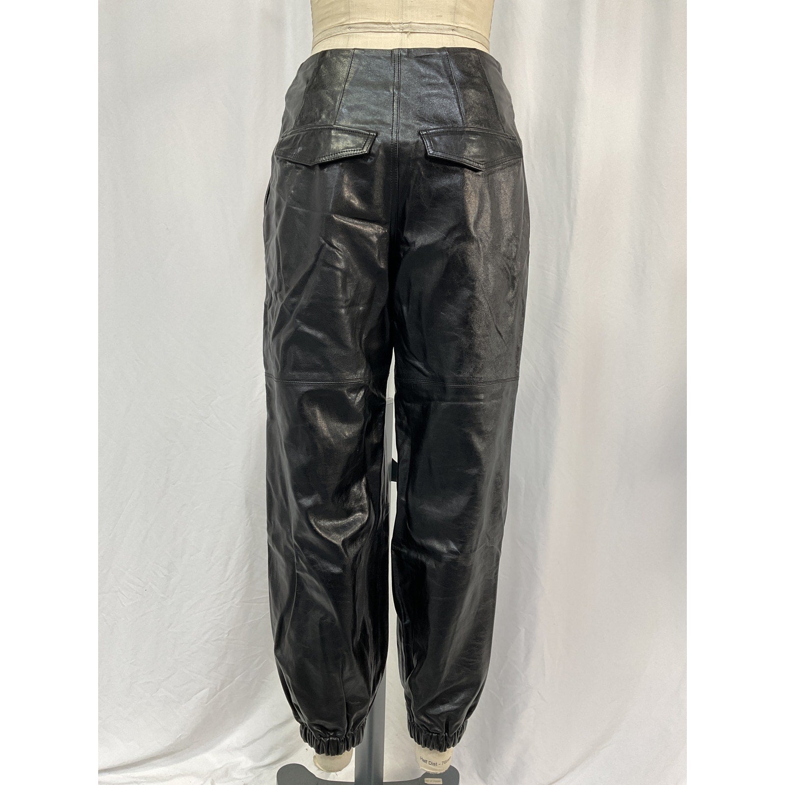 Ulla Johnson 'Cyrus' Black Leather Pant Size 2