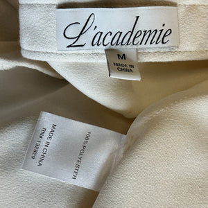 L'Academie Off Shoulder Ivory Katia Top Size M