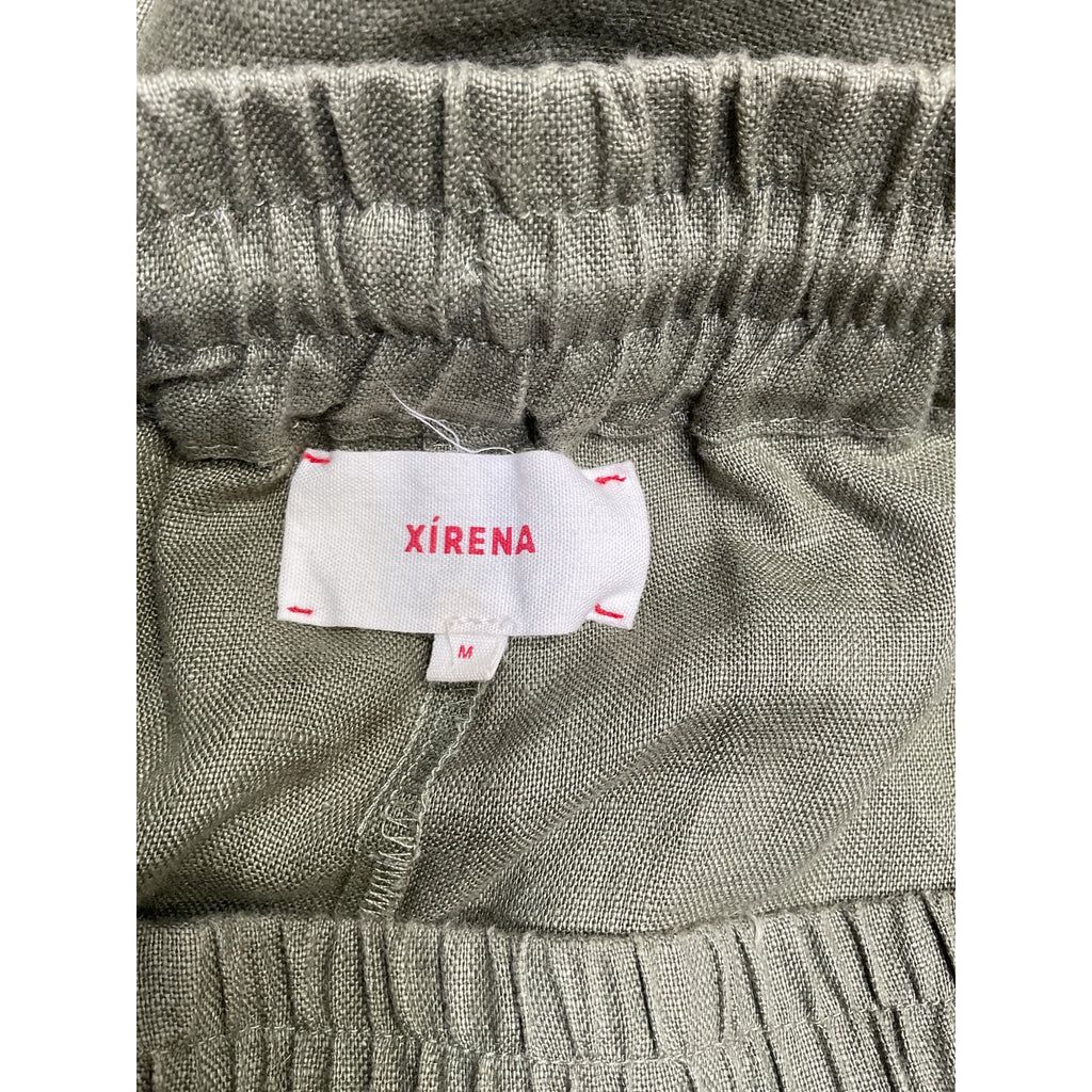 Xirena 'Atticus' Green Linen Pants Size M