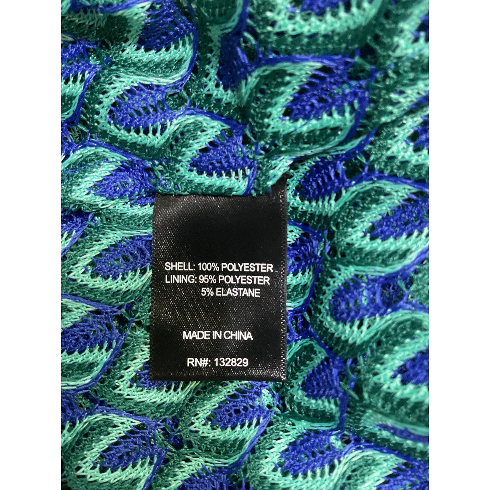 House Of Harlow 1960 x Revolve 'Saskia' Blue Polyester Pant Size S