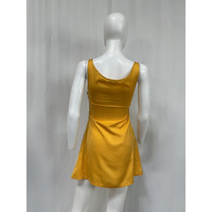 Miaou 'Ginger' Yellow Polyester Dress Size XS