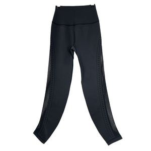 Alo Yoga Seamless Black Open Air Leggings Size S
