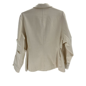 Toteme 'Twill' Beige Cotton Jacket Size 32