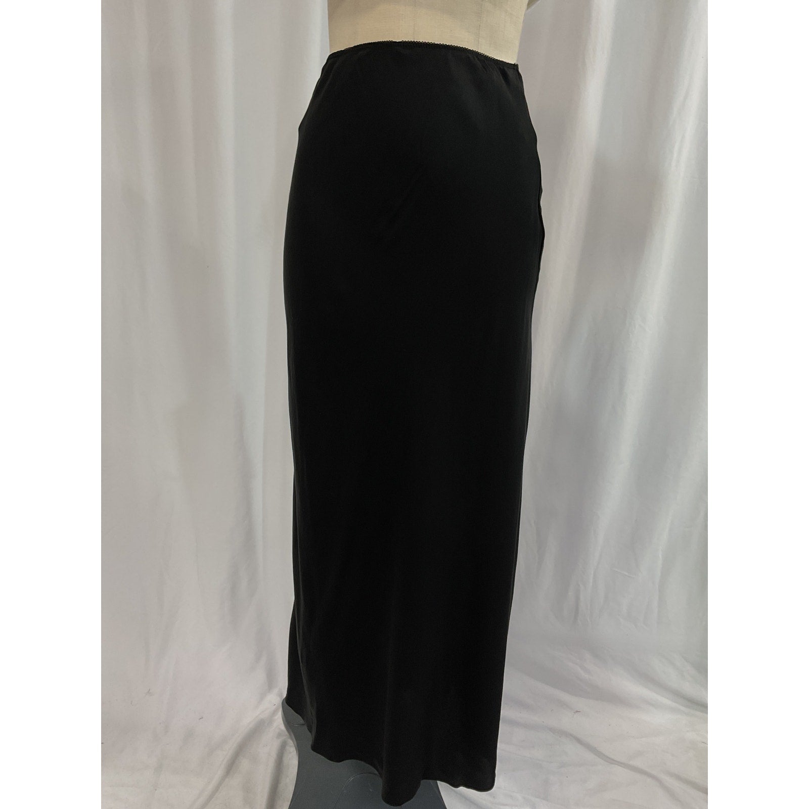 L'Academie Black Midi Skirt Size S - NWT
