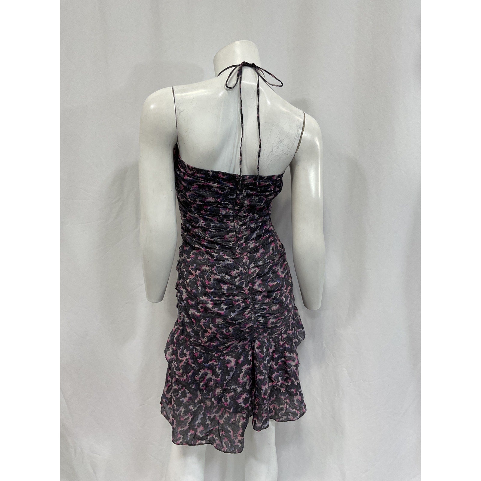 Isabel Marant 'Ilanka' Black Cotton Mini Dress Size 38