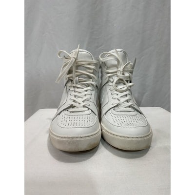 Anine Bing 'Hayden' White High Top Sneakers Size 8