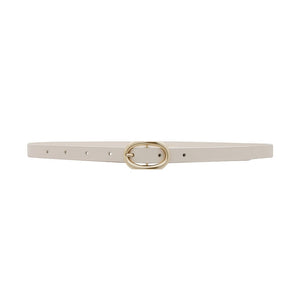 Anine Bing Sleek Ivory Mini Signature Link Belt Size XS / S