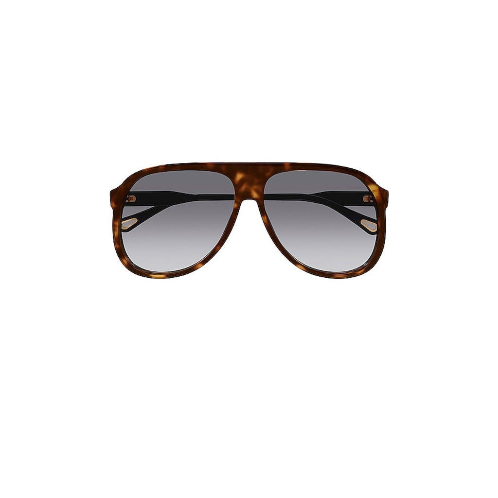 Chlo� 'Dannie' Brown Acetate Sunglasses Size OS