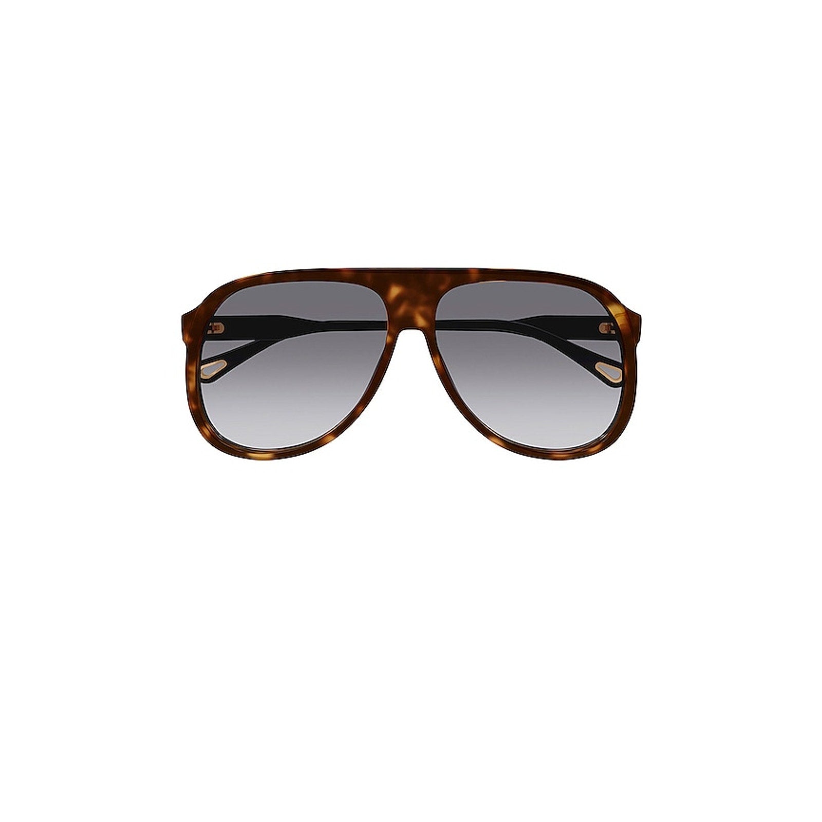 Chlo� 'Dannie' Brown Acetate Sunglasses Size OS