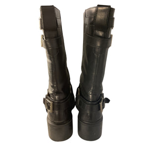 Vagabond Shoemakers Sleek Black Daniella Boots Size 38 EU / US 8