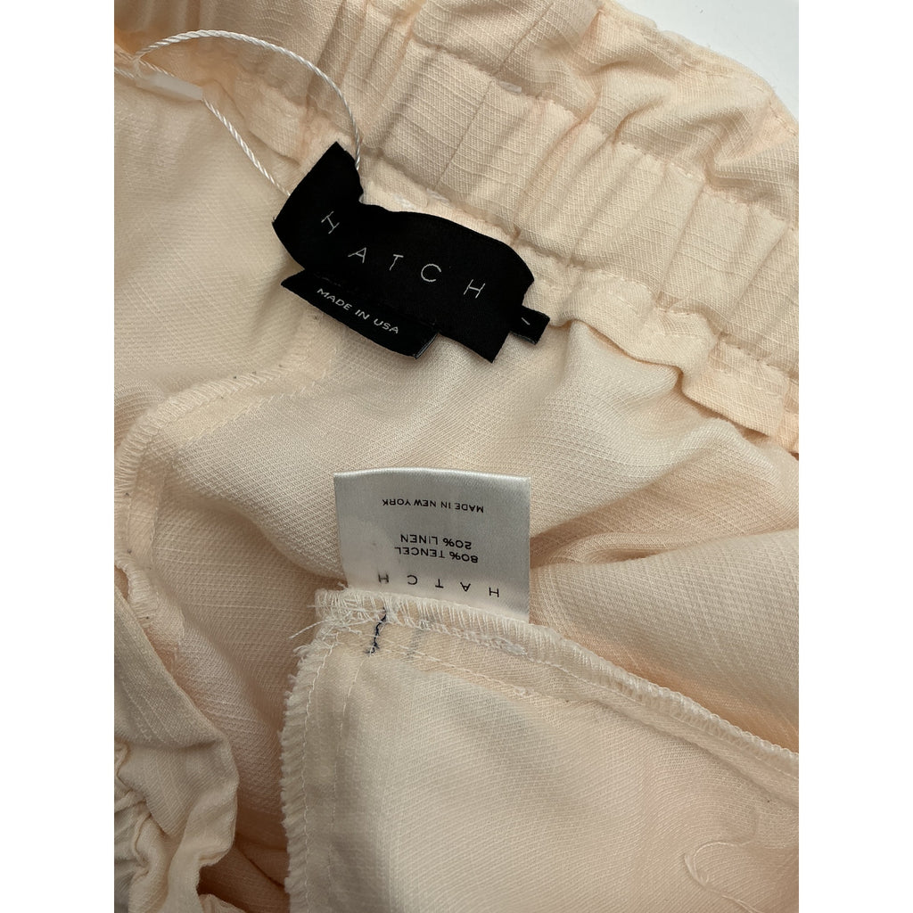 Hatch 'The Lula' Beige Tencel Short Size 1