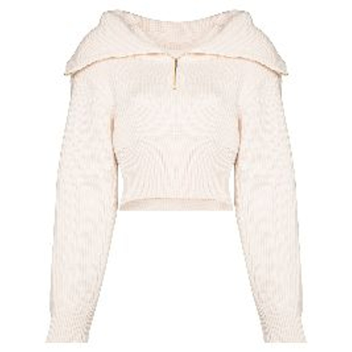 Jacquemus 'La Maille' Cream Wool Risoul Jumper Size 36