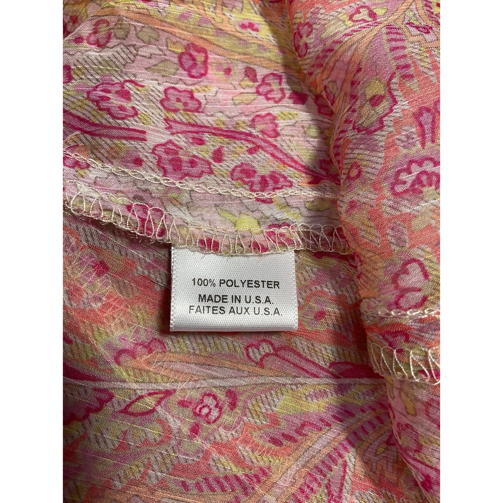 Misa Los Angeles 'Lilian' Pink Polyester Dress Size M