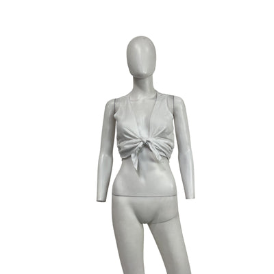 Faithfull The Brand 'Desitha' White Linen Top Size S