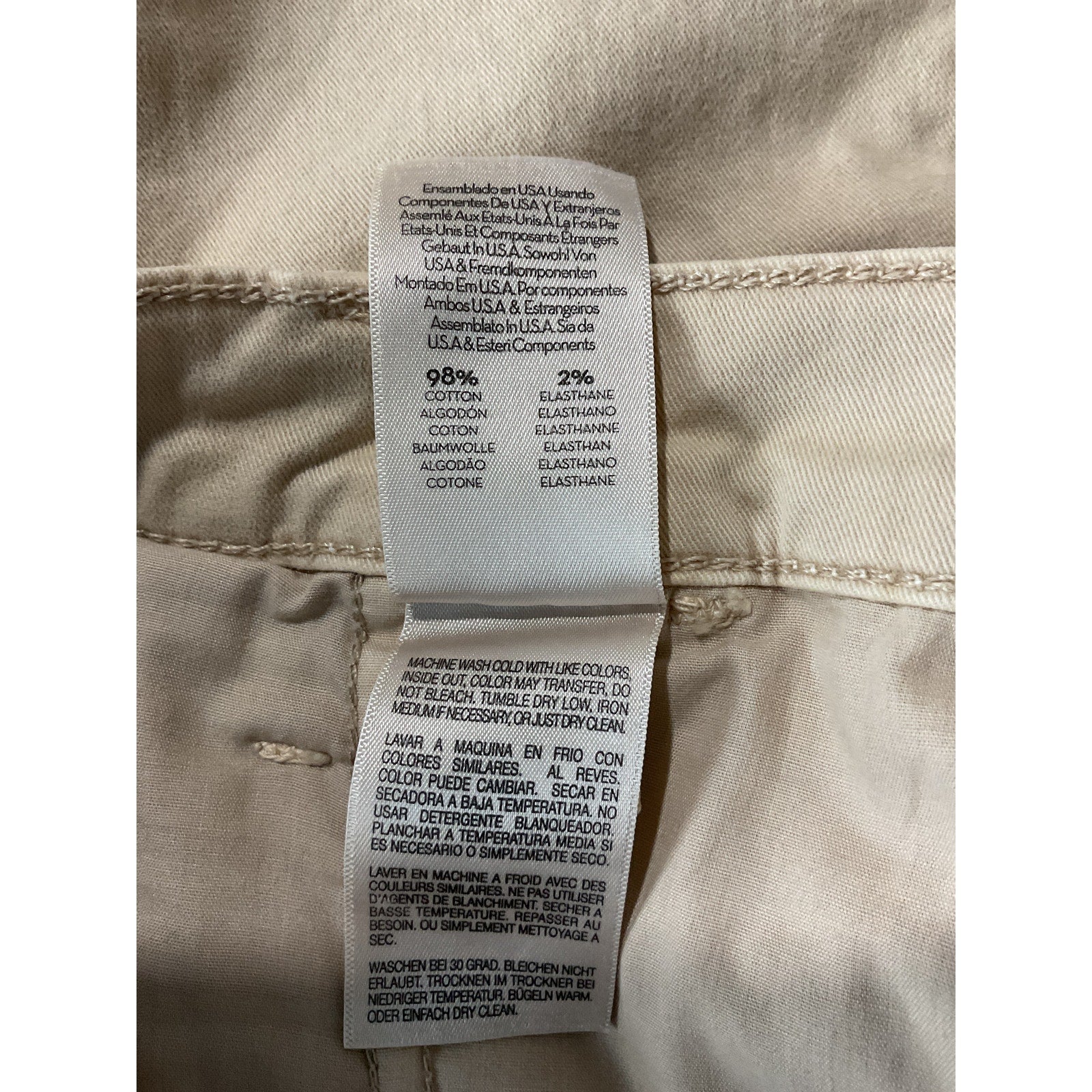Mother The Pleated White Cotton Catch All Shorts Size 29