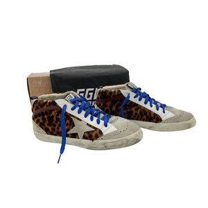 Golden Goose Bold Spotted Horsy-Grey Star Midstar Sneakers Size EU 40 / US 10