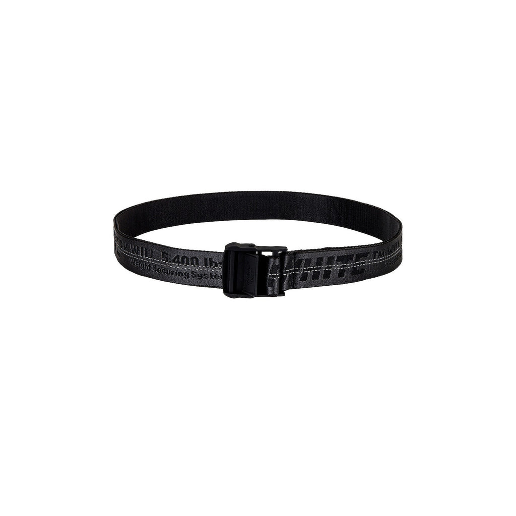 Off-White Classic Black Polyamide Industrial Belt Size OS