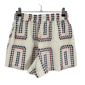 Hill House Home Embroidered Multicolor Audrey Shorts Size XS