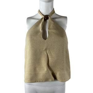 Sézane 'Lelio' Beige Viscose Top Size 38