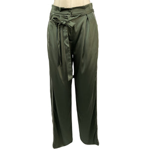 Simkhai Pleated Green Arlet Pants Size 6