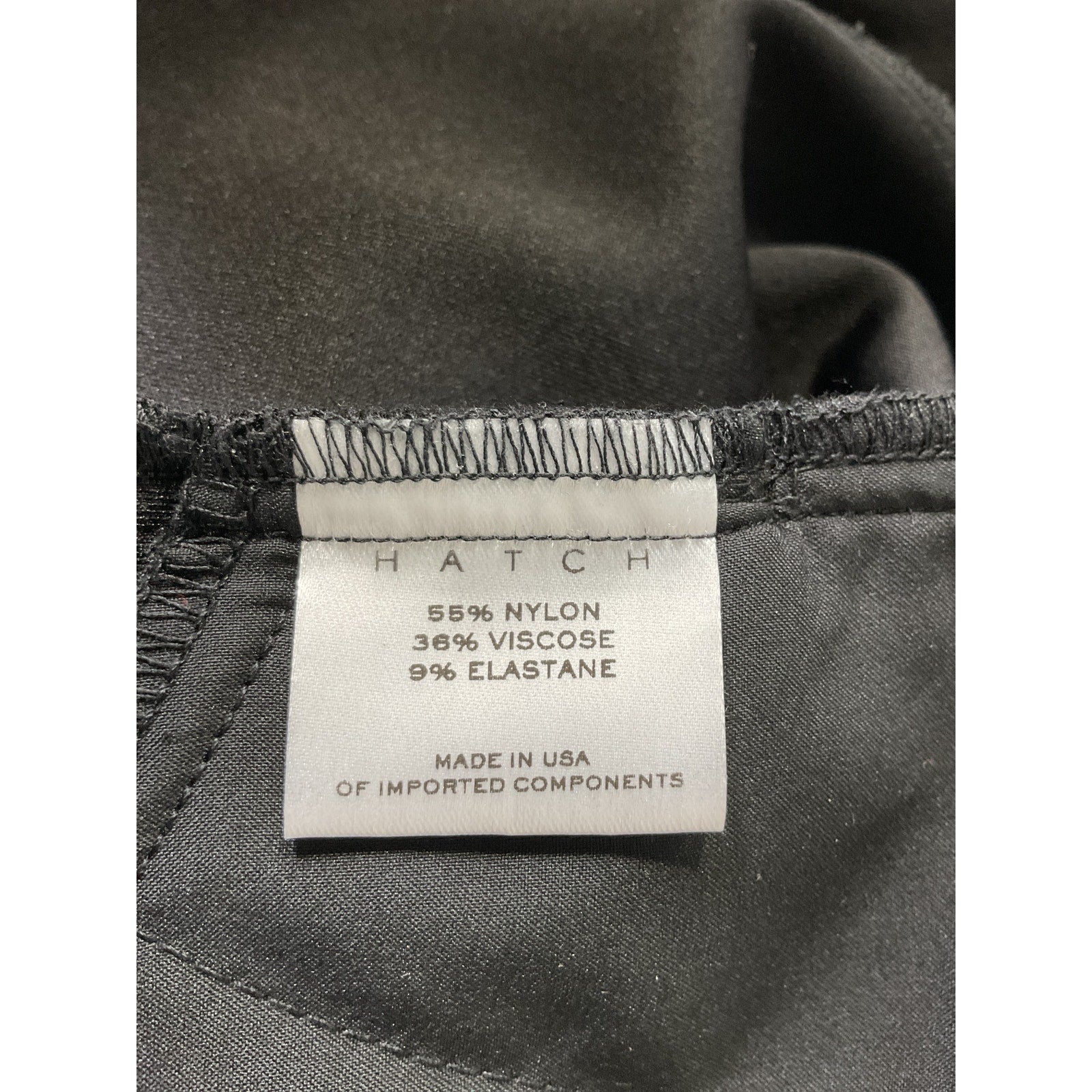 Hatch 'The Hatch' Black Suit Pant Size 1
