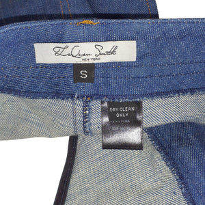 Laquan Smith Denim Dark Blue Hot Short Briefs Size S