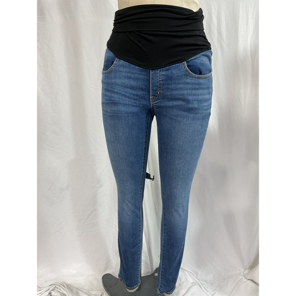 Hatch 'The Over' Blue The Bump Slim Maternity Denim Jean Size 27
