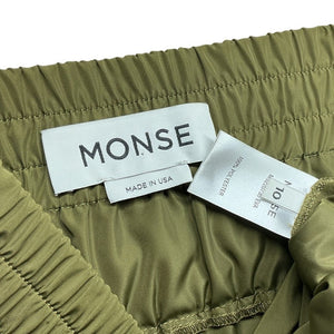 Monse Utility Olive Parachute Cargo Pants Size 10