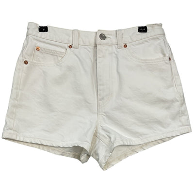 Alexander Wang Classic White Shorty High Rise Shorts Size 26