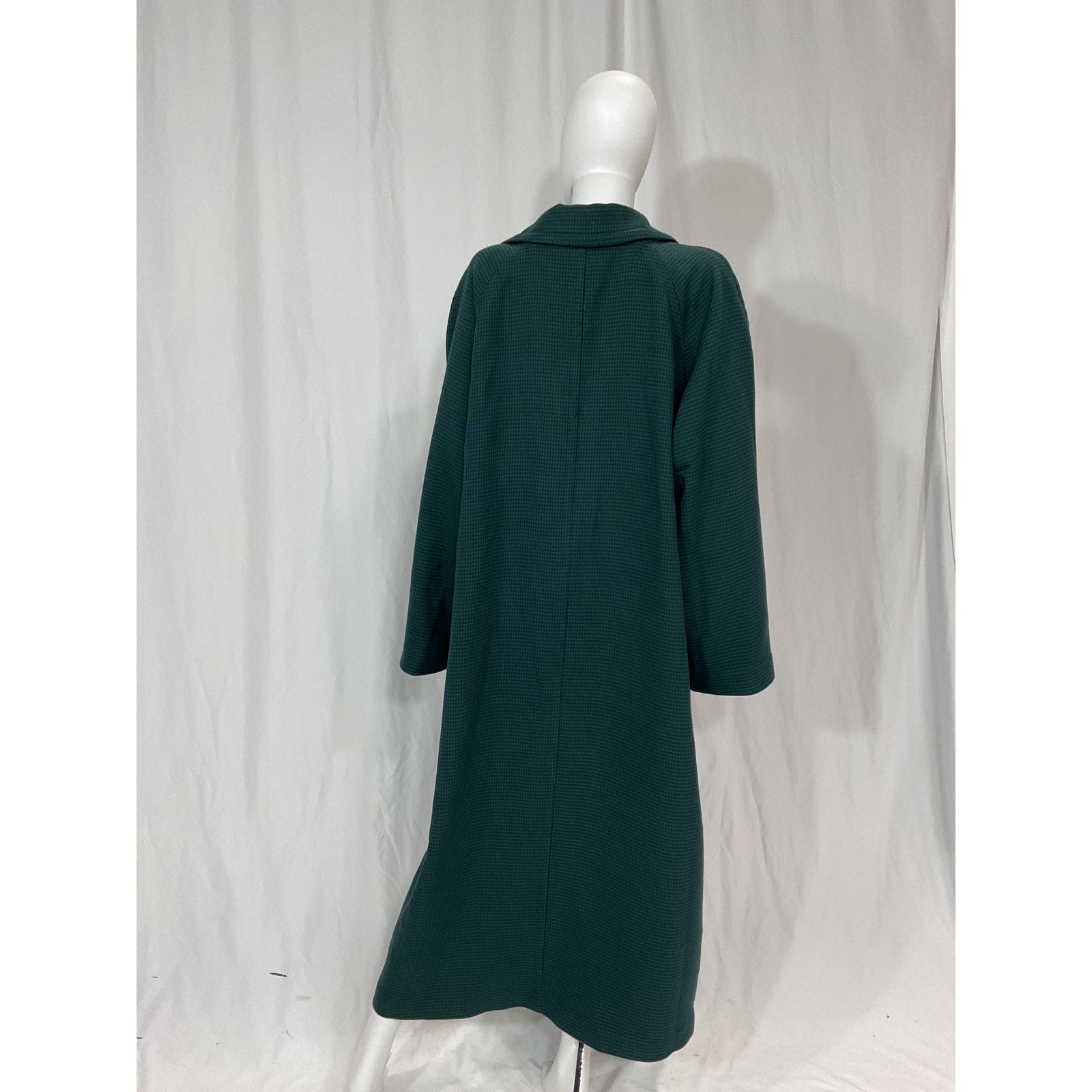 Favorite Daughter 'The Long Coat' Green Cameron Houndsthoth Jacket Size XL