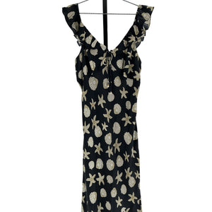 Saylor Ruffled Multicolor Gali Dress Size XL