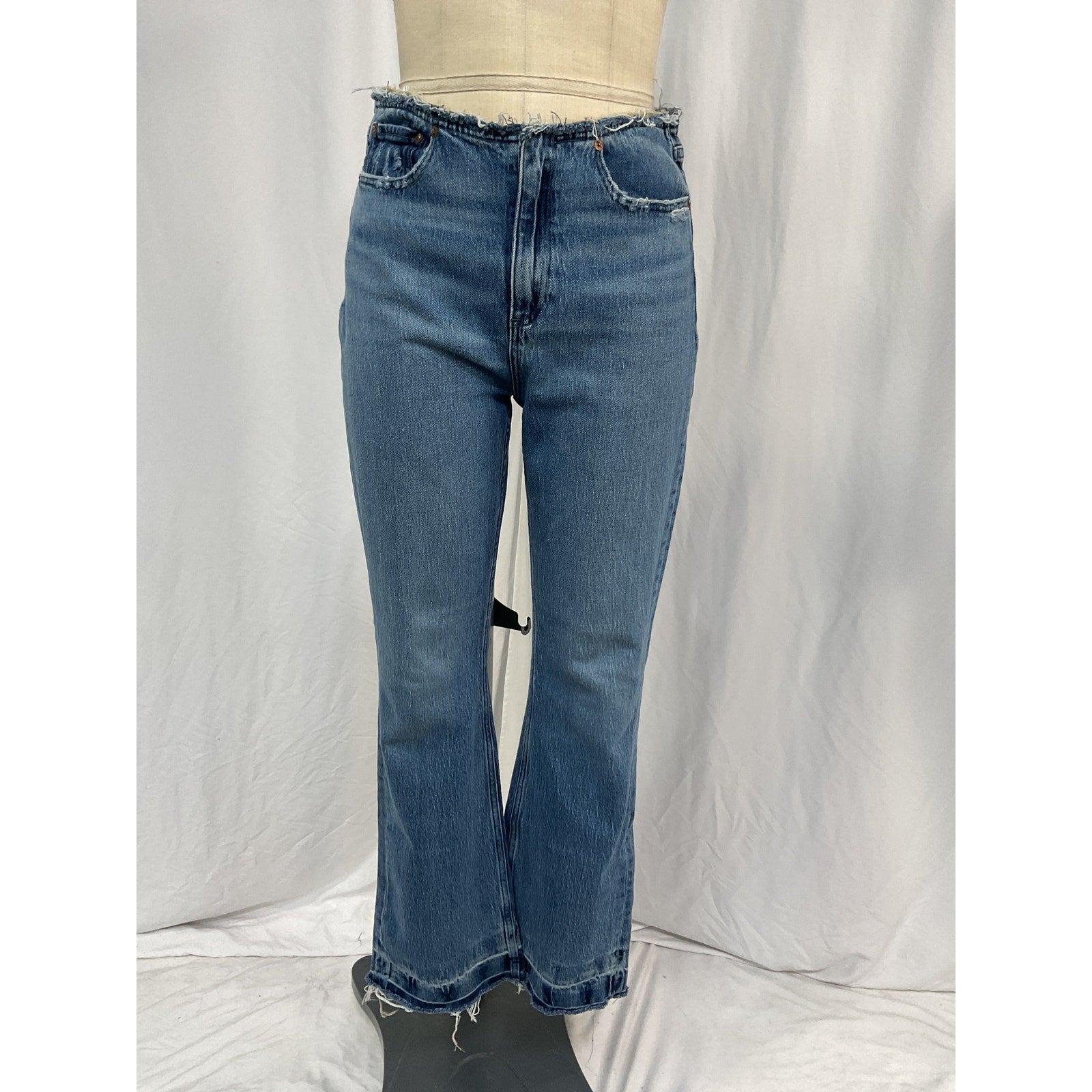 Rag & Bone 'Peyton' Blue Cotton Jean Size 26