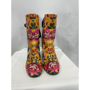 Tanya Taylor 'Marta' Yellow Boot Size 8